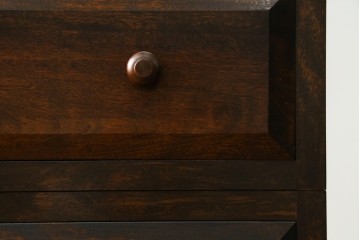 中古　松本民芸家具　D型和タンスⅡ　豊富な収納を備えた上品な佇まいの重ね箪笥　(R-091553)
