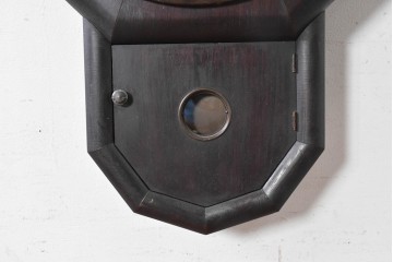 アメリカアンティーク　1880年から1890年頃　ローマ数字の文字盤が目を引く八角振り子時計　(R-091570)