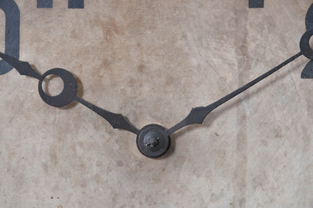 アメリカアンティーク　1900年頃　New Haven Clock Co.(ニューヘブン社)　八角形の木製ケースがレトロな振り子式掛け時計　(R-091574)
