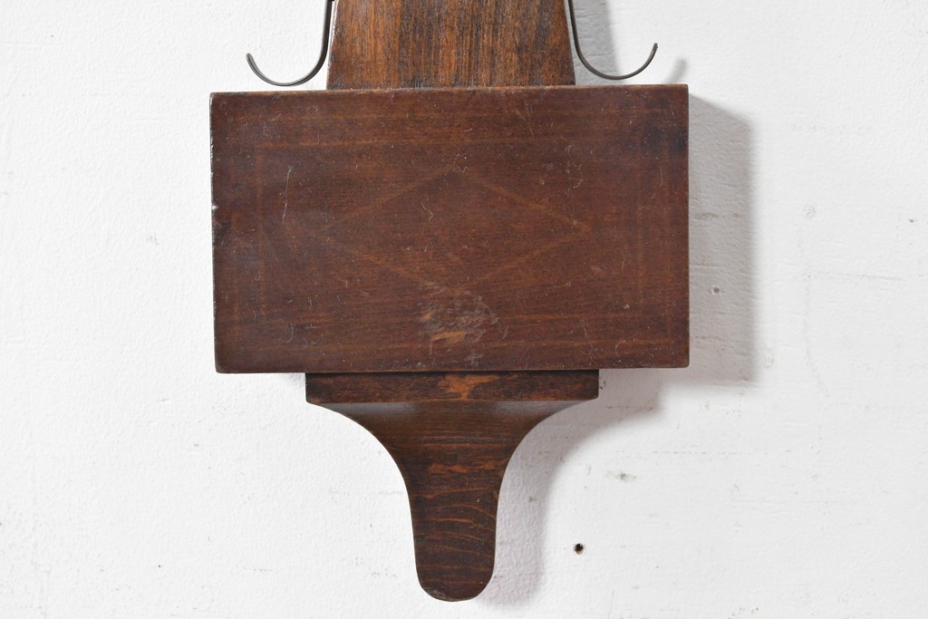 アメリカヴィンテージ　William L. Gilbert Clock Company(ウィリアム・L・ギルバート・クロック・カンパニー)　バンジョークロック　鷲飾りが印象的な掛け時計　(R-091579) 　