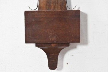 アメリカヴィンテージ　William L. Gilbert Clock Company(ウィリアム・L・ギルバート・クロック・カンパニー)　バンジョークロック　鷲飾りが印象的な掛け時計　(R-091579) 　