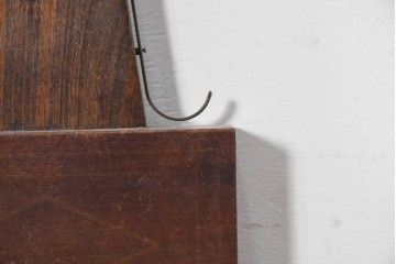 アメリカヴィンテージ　William L. Gilbert Clock Company(ウィリアム・L・ギルバート・クロック・カンパニー)　バンジョークロック　鷲飾りが印象的な掛け時計　(R-091579) 　