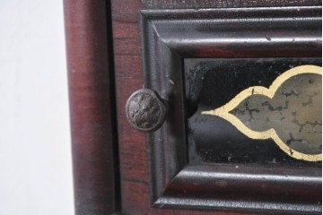 アメリカアンティーク　1880年から1900年頃　New Haven Clock Co.(ニューヘブン社)　八角形のケースがレトロな掛け時計　(R-091581)