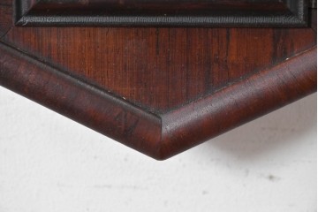 アメリカアンティーク　1880年から1900年頃　New Haven Clock Co.(ニューヘブン社)　八角形のケースがレトロな掛け時計　(R-091581)