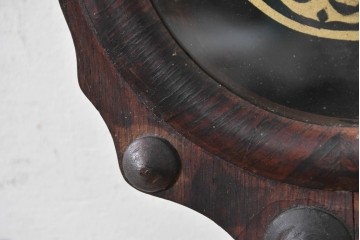 アメリカアンティーク　1860年代から1970年代　希少デザイン　Seth Thomas(セス・トーマス)社　気品あるシルエットの振り子時計　(R-091582)