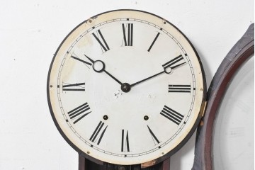 アメリカアンティーク　1860年代から1970年代　希少デザイン　Seth Thomas(セス・トーマス)社　気品あるシルエットの振り子時計　(R-091582)