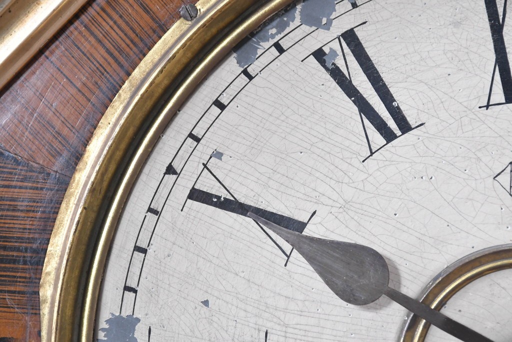 アメリカアンティーク　Ansonia Clock Company(アンソニア)　八角形のケースが印象的な振り子時計(R-091583)