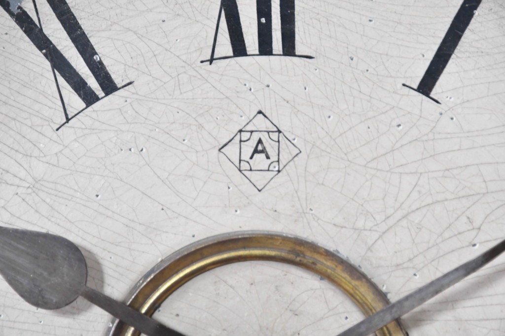 アメリカアンティーク　Ansonia Clock Company(アンソニア)　八角形のケースが印象的な振り子時計(R-091583)