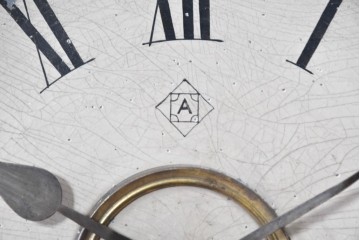 アメリカアンティーク　Ansonia Clock Company(アンソニア)　八角形のケースが印象的な振り子時計(R-091583)