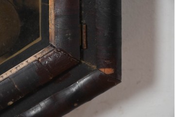  アメリカアンティーク　1890年から1900年頃　E. N. Welch Manufacturing Co.　カレンダー付き　存在感のある八角形ケースの振り子時計　(R-091585)