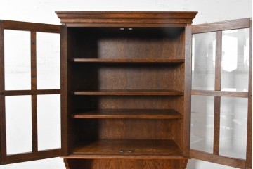中古　三越家具　COUNTRY HOUSE(カントリーハウス)　英国カントリースタイルのカップボード　(R-091591)