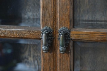 中古　三越家具　COUNTRY HOUSE(カントリーハウス)　英国カントリースタイルのカップボード　(R-091591)
