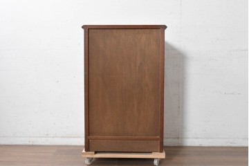 中古　三越家具　COUNTRY HOUSE(カントリーハウス)　木目を生かした引き出し5杯のチェスト　(R-091592)