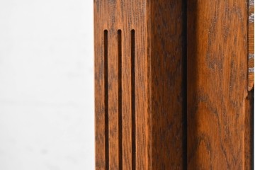 中古　三越家具　COUNTRY HOUSE(カントリーハウス)　Brugge(ブルージュ)　ステンドグラス扉のサイドボード　(R-091593)