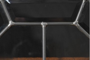中古　三越家具　COUNTRY HOUSE(カントリーハウス)　Brugge(ブルージュ)　ステンドグラス扉のサイドボード　(R-091593)