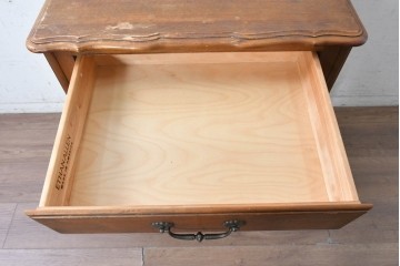 中古　アメリカ製　ETHAN ALLEN(イーセンアーレン)　パネル扉のサイドキャビネット　(R-091594)