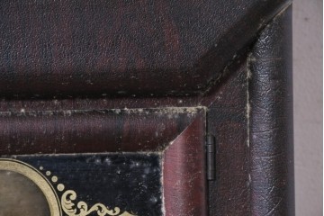 アメリカアンティーク　1900年頃　New Haven Clock Co.(ニューヘブン社)　八角形のシルエットがお洒落な壁掛け時計　(R-091598)