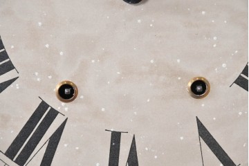アメリカアンティーク　1900年頃　New Haven Clock Co.(ニューヘブン社)　八角形のシルエットがお洒落な壁掛け時計　(R-091598)