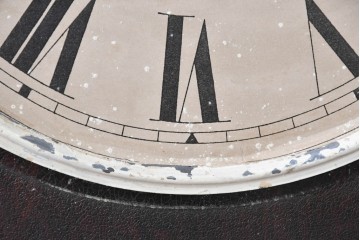 アメリカアンティーク　1900年頃　New Haven Clock Co.(ニューヘブン社)　八角形のシルエットがお洒落な壁掛け時計　(R-091598)