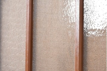 ヴィンテージ建具　昭和中期　型板ガラスが印象的なドア1枚　(R-091664)