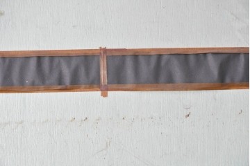 ヴィンテージ建具　昭和中期　型板ガラスが印象的なドア1枚　(R-091664)