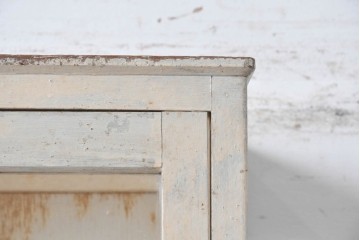 和製ヴィンテージ　昭和中期　白いペイントの風合いが味わい深いケビント　(R-091674)