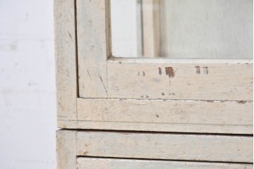 和製ヴィンテージ　昭和中期　白いペイントの風合いが味わい深いケビント　(R-091674)