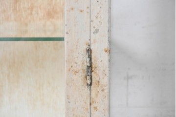 和製ヴィンテージ　昭和中期　白いペイントの風合いが味わい深いケビント　(R-091674)