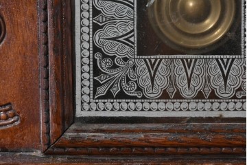アメリカアンティーク　1890年から1900年頃　Ansonia Clock Company(アンソニア)　花や唐草の彫刻が優美な置き時計　(R-091730)