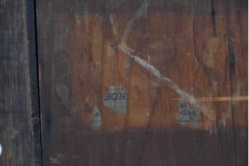 アメリカアンティーク　1890年から1900年頃　Ansonia Clock Company(アンソニア)　花や唐草の彫刻が優美な置き時計　(R-091730)