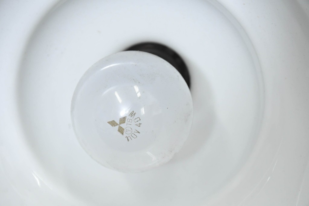 和製アンティーク　昭和初期から昭和中期　オールドノリタケ(NORITAKE)　ブルーローズ　青い薔薇が華やかなペンダントライト　(R-091737)