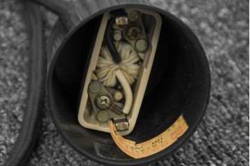 和製ヴィンテージ　ナショナル(National、松下電工)　鮮やかなオレンジ色が目を引くペンダントライト　(R-091742)