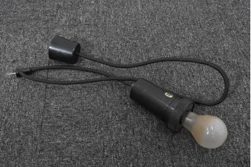 和製ヴィンテージ　ナショナル(National、松下電工)　鮮やかなオレンジ色が目を引くペンダントライト　(R-091743)