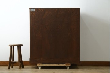 中古　岩谷堂箪笥　桐の花を象った飾り金具が美しい衣装箪笥　(R-091770)