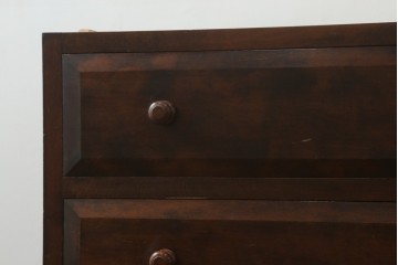 中古　美品　松本民芸家具　D型和タンスⅡ　豊富な収納を備えた上品な佇まいの重ね箪笥　(R-091777)