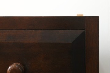 中古　美品　松本民芸家具　D型和タンスⅡ　豊富な収納を備えた上品な佇まいの重ね箪笥　(R-091777)