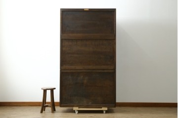 中古　美品　松本民芸家具　D型和タンスⅡ　豊富な収納を備えた上品な佇まいの重ね箪笥　(R-091777)