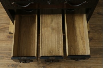和製アンティーク　江戸期　帳箱型の佐渡船箪笥　(R-091786)