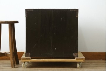 和製アンティーク　江戸期　帳箱型の佐渡船箪笥　(R-091786)