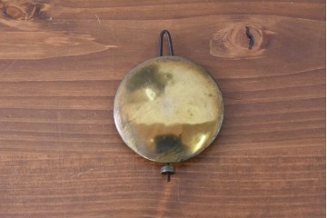 アメリカアンティーク　1900年頃　セス・トーマス(Seth Thomas)　窓を彩る牧歌的な絵が目を引く掛け時計　(R-091805)