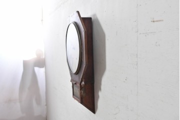 アメリカアンティーク　1880年から1900年頃　William L. Gilbert Clock Company(ウィリアム・L・ギルバート・クロック・カンパニー)　八角形の文字盤枠と優美な彫刻装飾がお洒落な掛け時計　(R-091811)