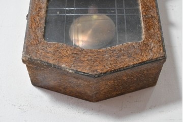 和製アンティーク　明治期から大正期　今津時計製造所(IMAZU CLOCK MANUFACTORY)　振り子窓付き掛け時計　(R-091831)