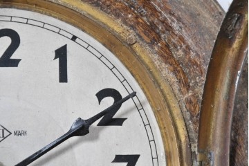 和製アンティーク　明治期から大正期　今津時計製造所(IMAZU CLOCK MANUFACTORY)　振り子窓付き掛け時計　(R-091831)