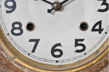 和製アンティーク　明治期から大正期　今津時計製造所(IMAZU CLOCK MANUFACTORY)　振り子窓付き掛け時計　(R-091831)