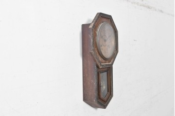 和製アンティーク　大正期から昭和初期　NIMARU. S(ニマルエス)　精工舎(SEIKOSHA、セイコー)　八角尾長型掛け時計　(R-091833)