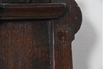 和製アンティーク　大正期から昭和初期　加賀屋商店　RUBY(ルビー)　ベルと24時間表記文字盤を備えた掛け時計　(R-091839)