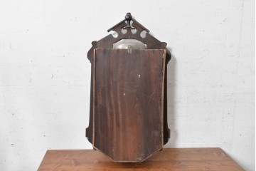 和製アンティーク　大正期から昭和初期　加賀屋商店　RUBY(ルビー)　ベルと24時間表記文字盤を備えた掛け時計　(R-091839)