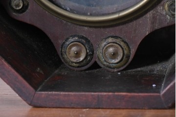 アメリカアンティーク　1880年から1910年頃　Seth Thomas Clock Company(セス・トーマス)　八角形ケース付き掛け時計　(R-091841)