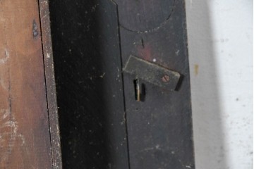 アメリカアンティーク　1880年から1910年頃　Seth Thomas Clock Company(セス・トーマス)　八角形ケース付き掛け時計　(R-091841)