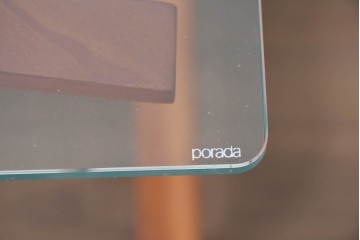 中古　美品　porada(ポラダ)　アクタス取り扱い　希少な廃番品!　AWARD P.C DESK(LOOP DESK)　回転式マウス置き付きPCデスク　(R-091850)